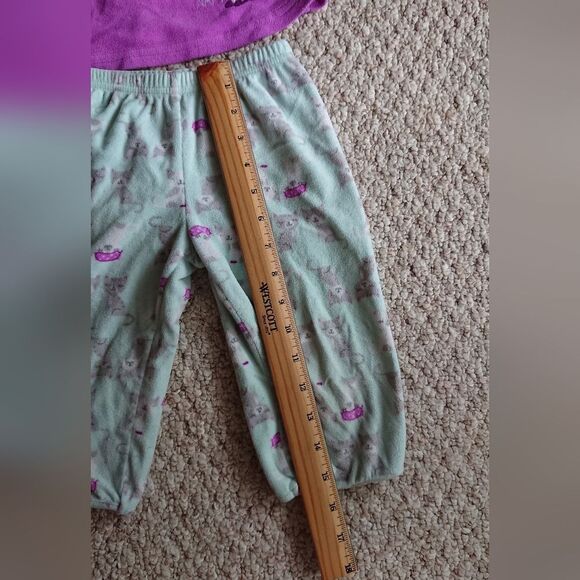 Just one you made by Carter's Purple Fleece Pajama Set Size 18M - Picture 7 of 11